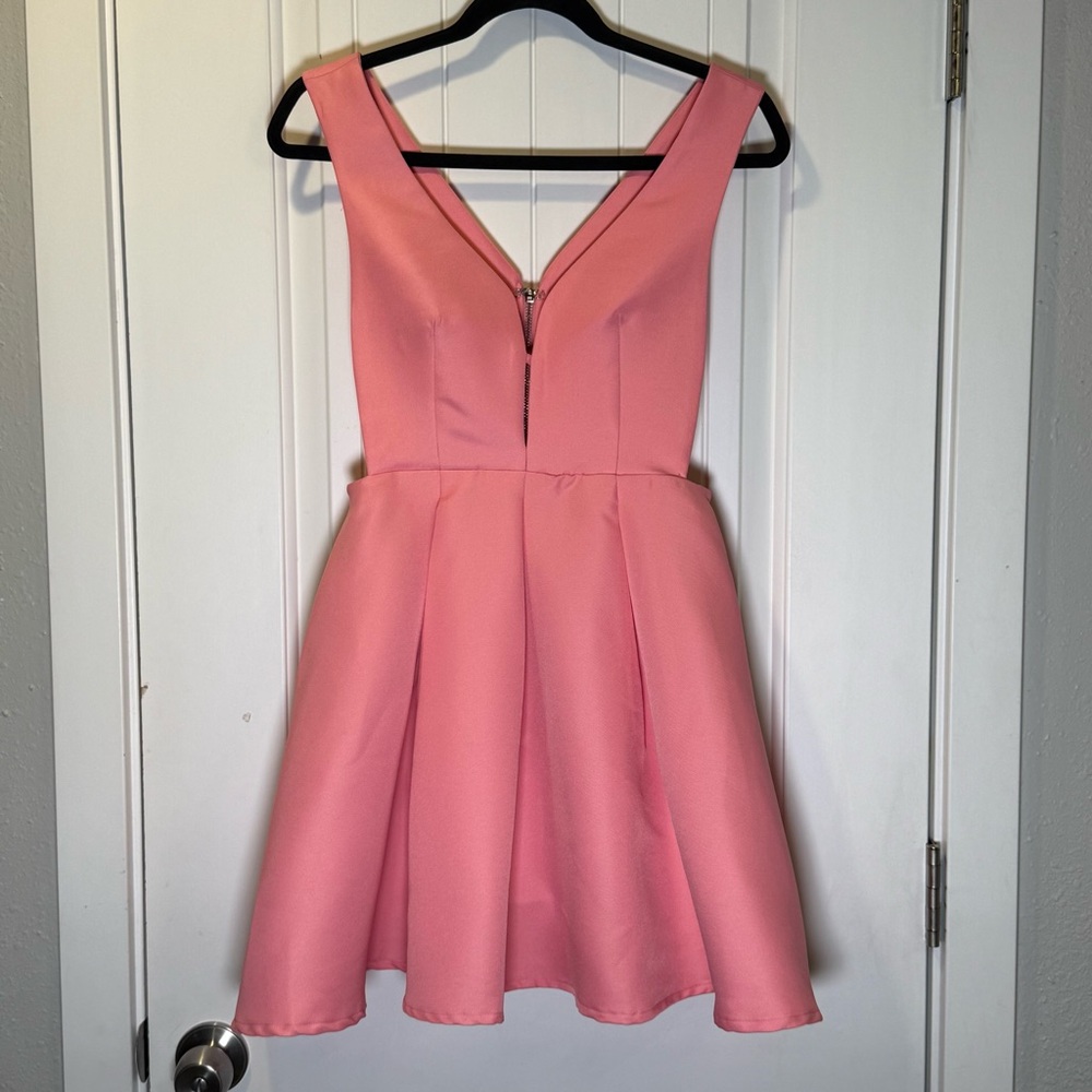 Lulu's Pink Mini Dress - Picture 5 of 10